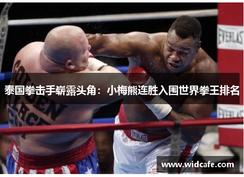泰国拳击手崭露头角：小梅熊连胜入围世界拳王排名